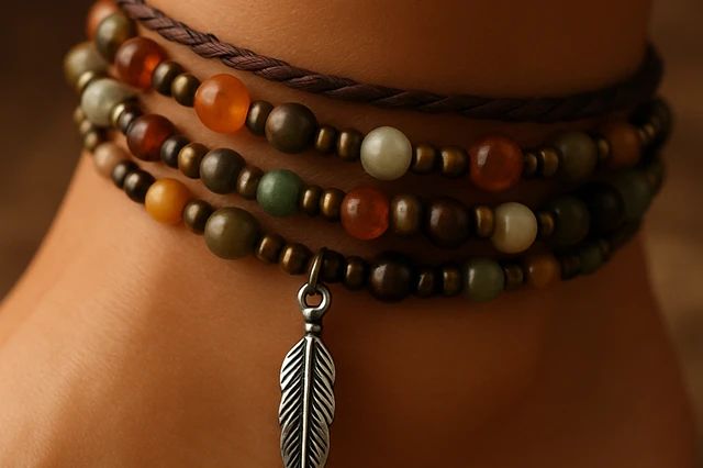 Beaded necklace